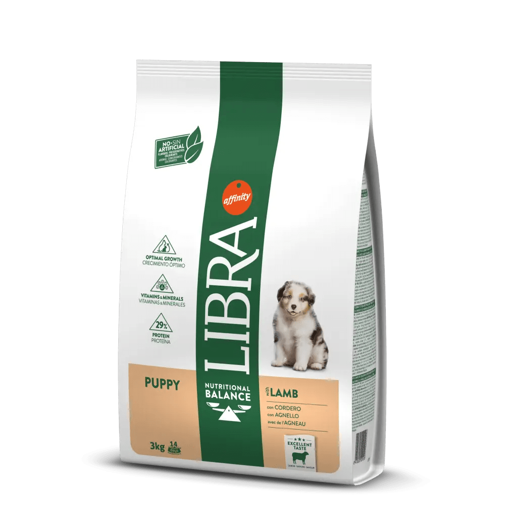 LIBRA Puppy Lamb | Pienso con cordero para cachorros