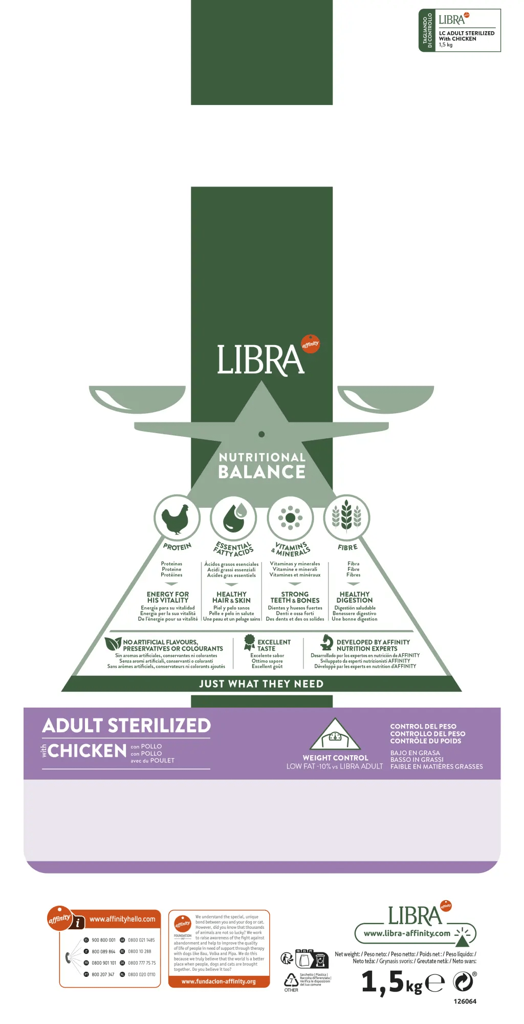 ADULT STERILIZED amb POLLASTRE