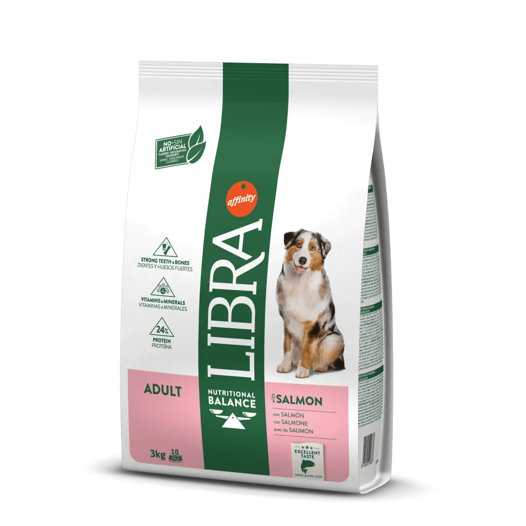 LIBRA Adult Salmon | Pienso con salmón para perros adultos