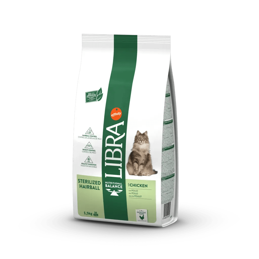 STERILIZED HAIRBALL COM FRANGO